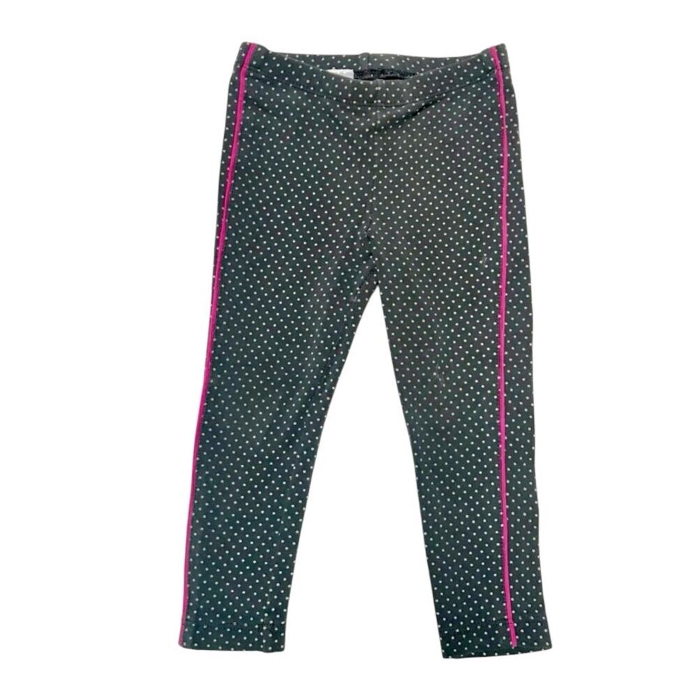 Tea Collection Stripe N Dot Leggings Size 2